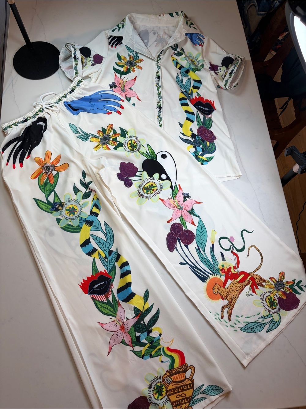 Resort Style, Floral & Animal Print Set